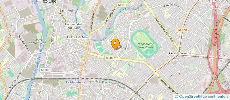 localisation de l'entreprise MONSIEUR SOFIANE BOUDALLAH à MARCQ-EN-BARŒUL