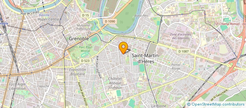 localisation de l'entreprise MONSIEUR SOFIANE BOUDERBALA  SAINT-MARTIN-D'HERES
