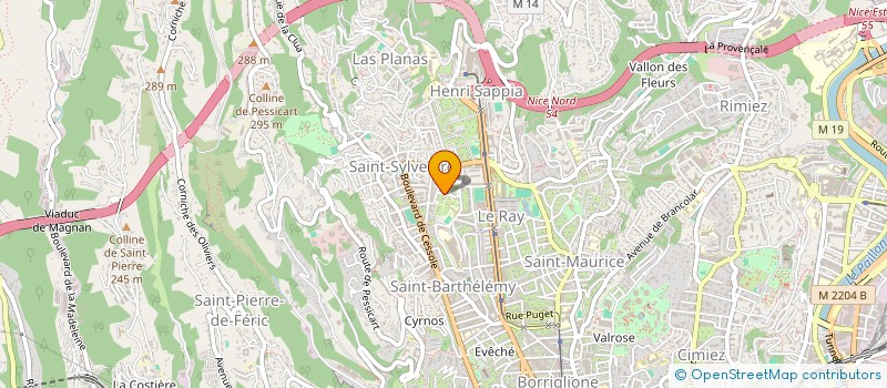 localisation de l'entreprise MONSIEUR SOFIANE BOUDRIS à NICE