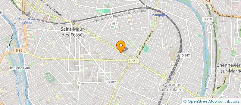 localisation de l'entreprise MONSIEUR SOFIANE BOUGHANMI  SAINT-MAUR-DES-FOSSES