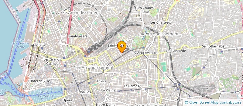 localisation de l'entreprise MONSIEUR SOFIANE BOUGHANMI  MARSEILLE