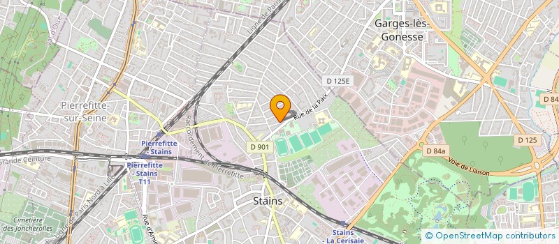 localisation de l'entreprise MONSIEUR SOFIANE BOUGHRADI  STAINS