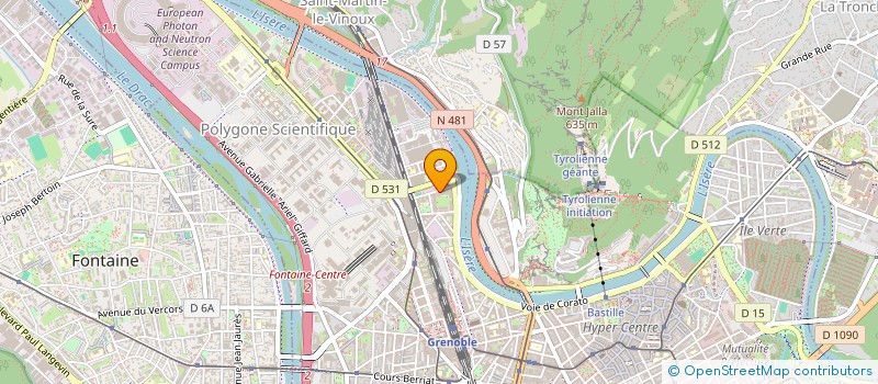 localisation de l'entreprise MONSIEUR SOFIANE BOUGORSA à GRENOBLE