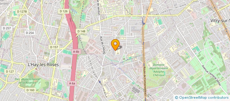 localisation de l'entreprise MONSIEUR SOFIANE BOUGUERNE à VILLEJUIF