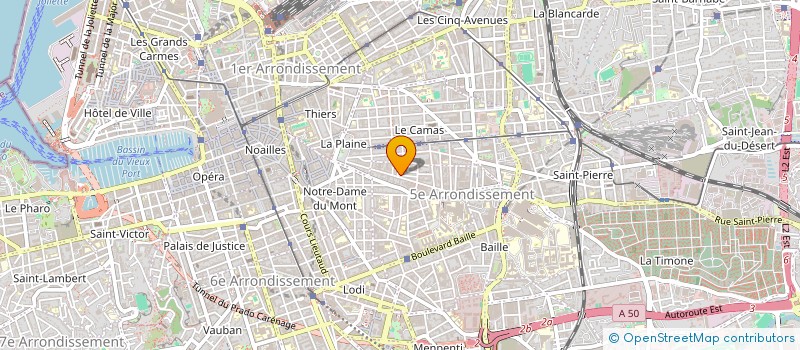 localisation de l'entreprise MONSIEUR SOFIANE BOUHACIDA à MARSEILLE