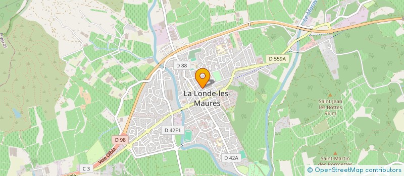 localisation de l'entreprise MONSIEUR SOFIANE BOUJEMAOUI  LA LONDE-LES-MAURES