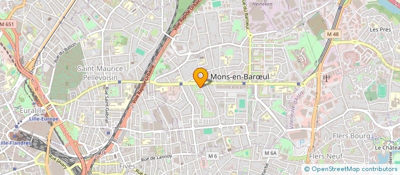 localisation de l'entreprise MONSIEUR SOFIANE BOUJNANE  MONS-EN-BARUL