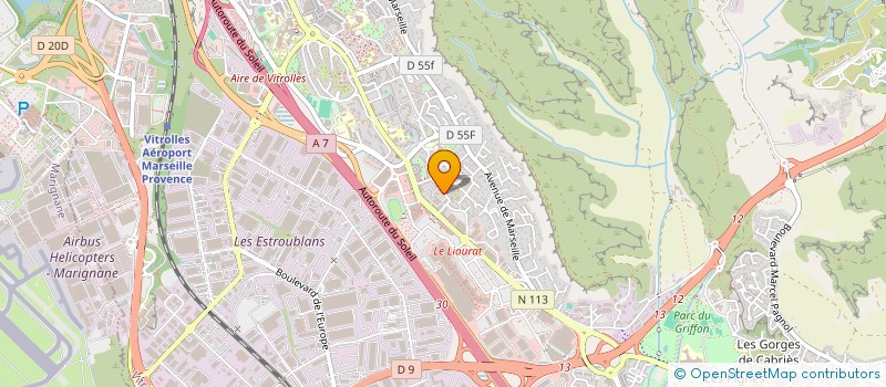 localisation de l'entreprise MONSIEUR SOFIANE BOUKLOUZE à VITROLLES