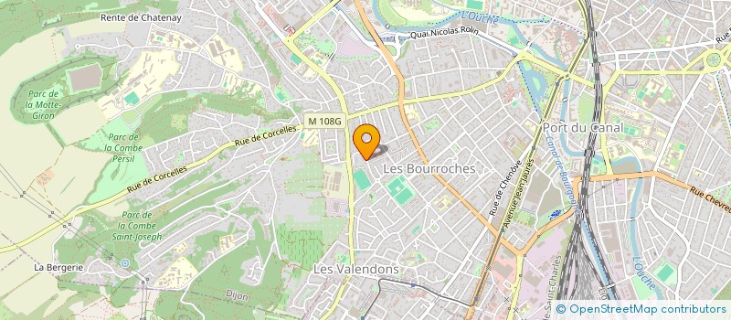 localisation de l'entreprise MONSIEUR SOFIANE BOUKMIJ à DIJON