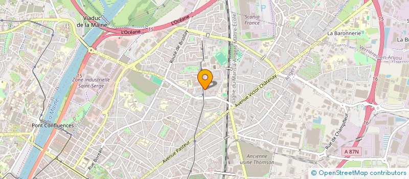 localisation de l'entreprise MONSIEUR SOFIANE BOULMECHEK à ANGERS