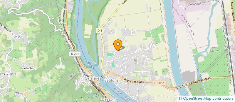 localisation de l'entreprise MONSIEUR SOFIANE BOUMEDIENNE  SABLONS