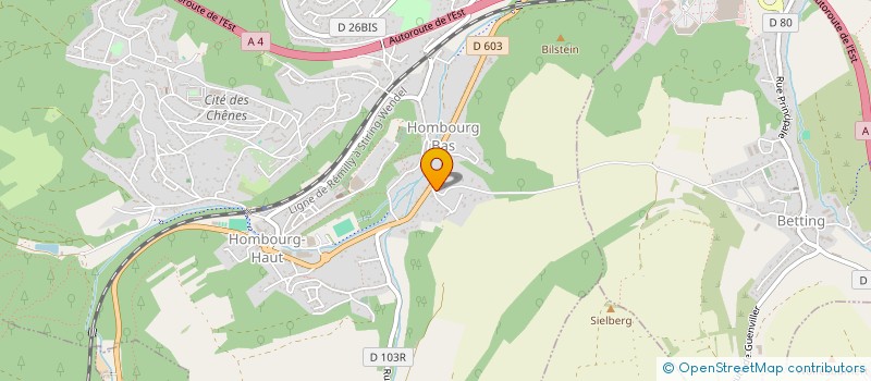 localisation de l'entreprise MONSIEUR SOFIANE BOUNAAMA  HOMBOURG-HAUT