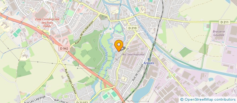 localisation de l'entreprise MONSIEUR SOFIANE BOUQUET  ARQUES