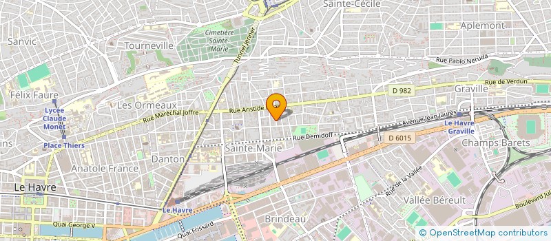 localisation de l'entreprise MONSIEUR SOFIANE BOURAK  LE HAVRE