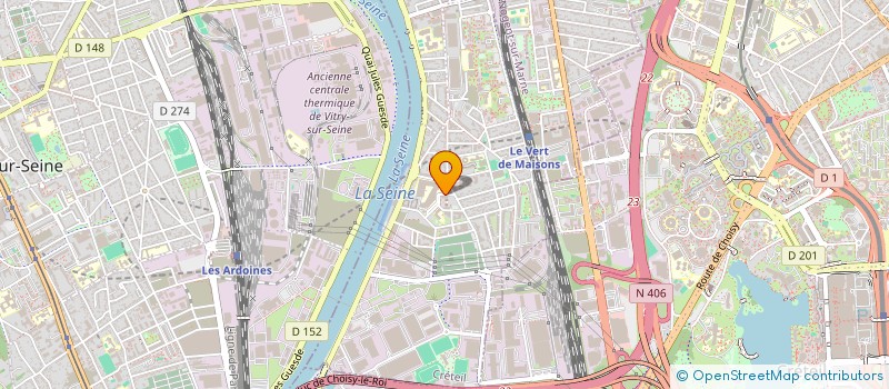 localisation de l'entreprise MONSIEUR SOFIANE BOURICHE  ALFORTVILLE