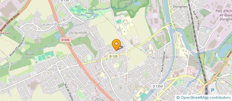 localisation de l'entreprise MONSIEUR SOFIANE BOURICHE  DOUAI