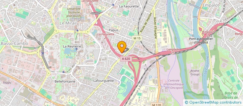 localisation de l'entreprise MONSIEUR SOFIANE BOUTCHYOUT à TOULOUSE
