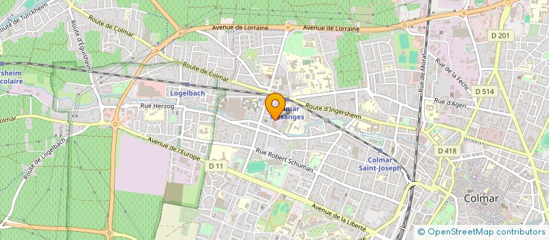 localisation de l'entreprise MONSIEUR SOFIANE BOUZAHZAH à COLMAR