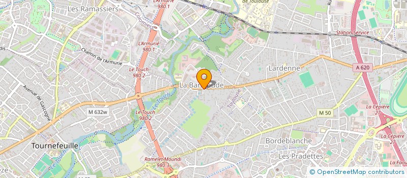 localisation de l'entreprise MONSIEUR SOFIANE BOUZAZA  TOURNEFEUILLE