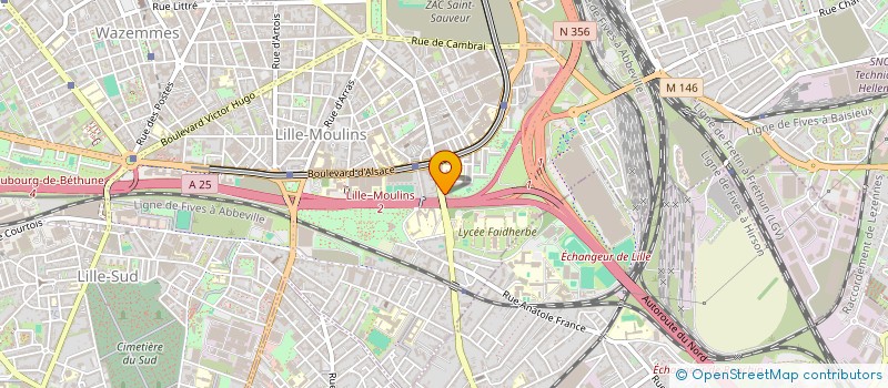 localisation de l'entreprise MONSIEUR SOFIANE BOUZIANI à LILLE