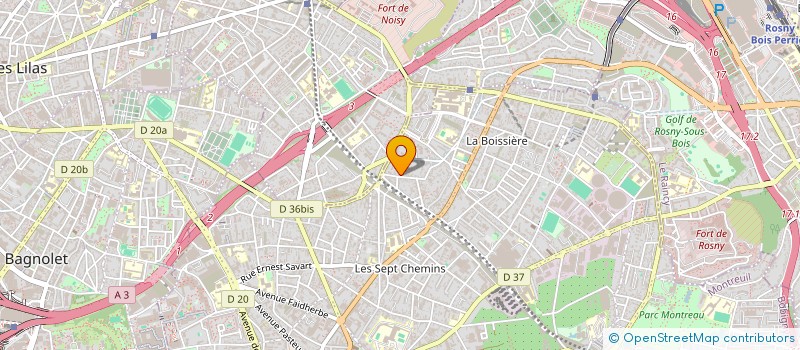 localisation de l'entreprise MONSIEUR SOFIANE BRAHIMI à MONTREUIL