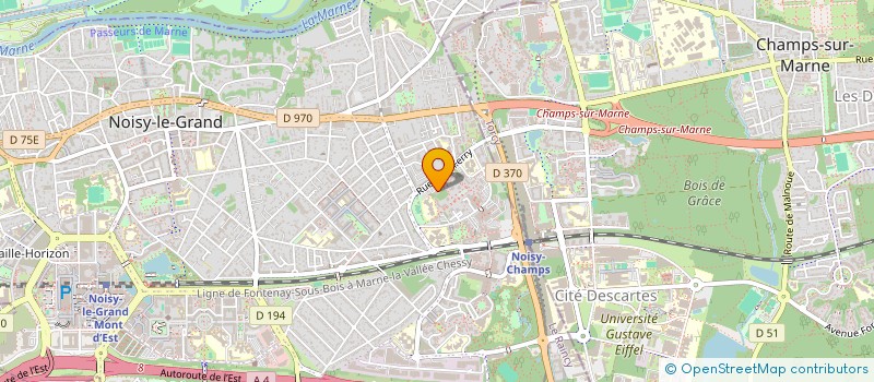 localisation de l'entreprise MONSIEUR SOFIANE BRAHIMI  NOISY-LE-GRAND