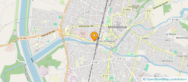 localisation de l'entreprise MONSIEUR SOFIANE CHAABI  MONTELIMAR