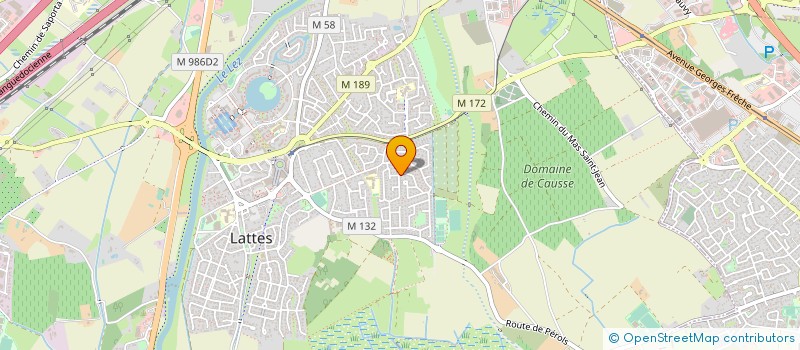 localisation de l'entreprise MONSIEUR SOFIANE CHABBIA à LATTES