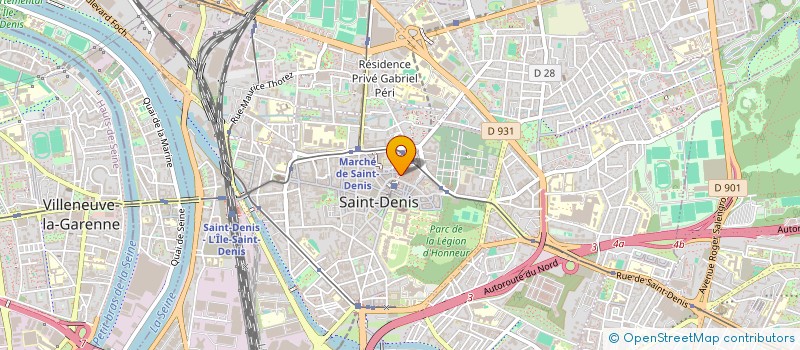 localisation de l'entreprise MONSIEUR SOFIANE CHAIBA à SAINT-DENIS