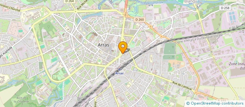 localisation de l'entreprise MONSIEUR SOFIANE CHAKIB à ARRAS