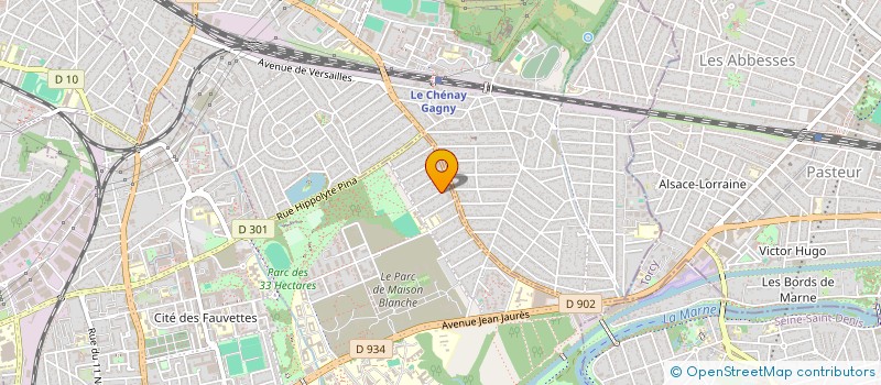 localisation de l'entreprise MONSIEUR SOFIANE CHAOUI à NEUILLY-SUR-MARNE
