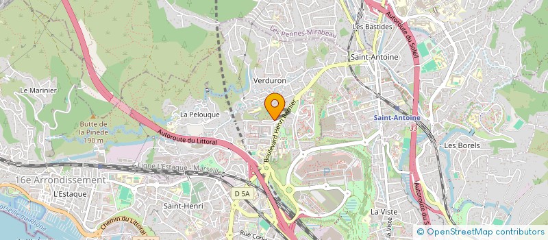 localisation de l'entreprise MONSIEUR SOFIANE CHAREUF AFROUL à MARSEILLE