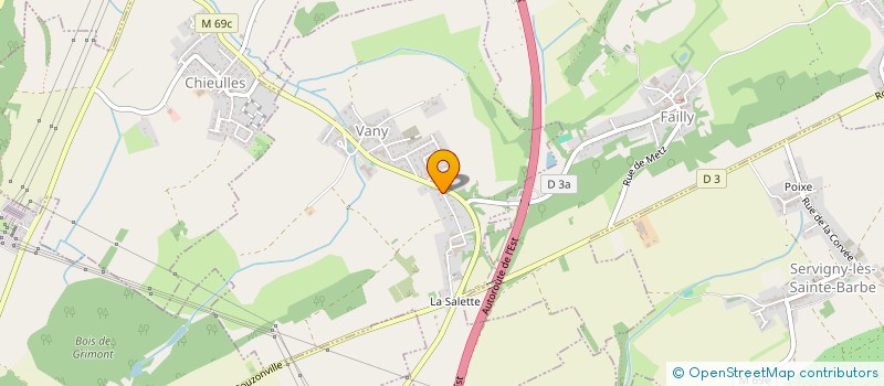 localisation de l'entreprise MONSIEUR SOFIANE CHELLI  VANY