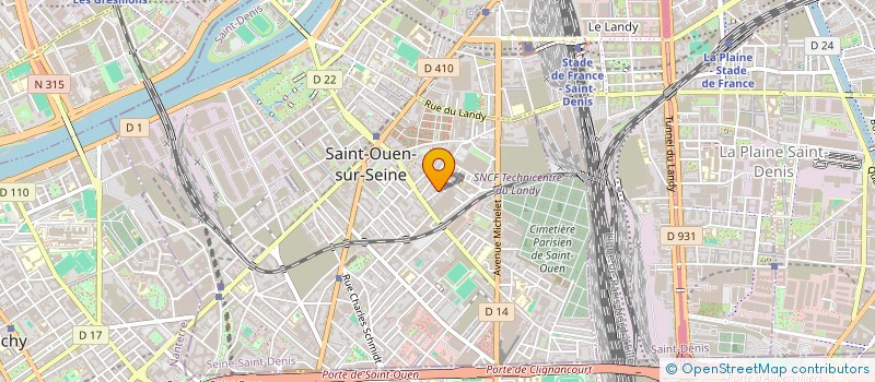 localisation de l'entreprise MONSIEUR SOFIANE CHENANE à SAINT-OUEN-SUR-SEINE