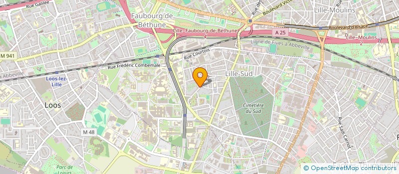 localisation de l'entreprise MONSIEUR SOFIANE CHERIBET à LILLE