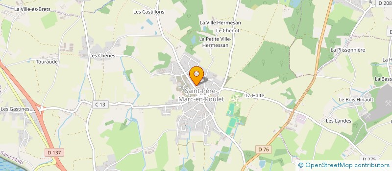 localisation de l'entreprise MONSIEUR SOFIANE DAHMANI  SAINT-PERE-MARC-EN-POULET