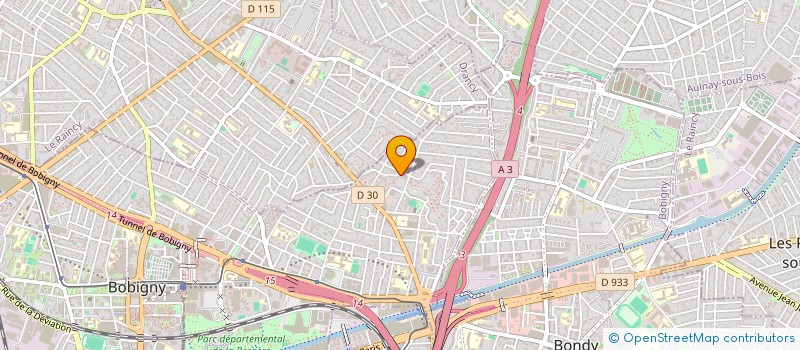 localisation de l'entreprise MONSIEUR SOFIANE DEBBOUZA  BOBIGNY