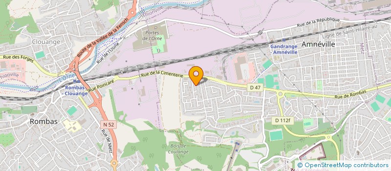 localisation de l'entreprise MONSIEUR SOFIANE DERKAOUI  AMNEVILLE