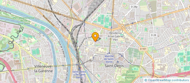 localisation de l'entreprise MONSIEUR SOFIANE DEROUICHE à SAINT-DENIS