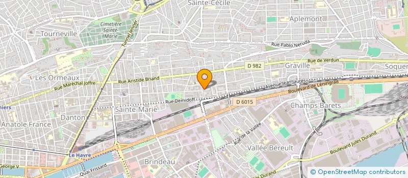 localisation de l'entreprise MONSIEUR SOFIANE DJAGHOUBI  LE HAVRE