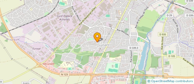 localisation de l'entreprise MONSIEUR SOFIANE DJEBBI à LUISANT