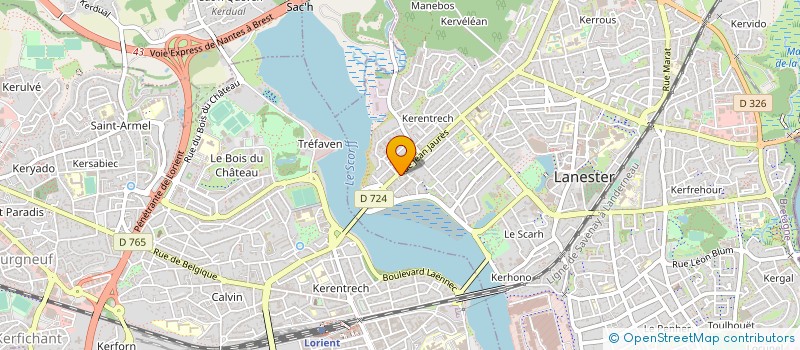 localisation de l'entreprise MONSIEUR SOFIANE DJIDEL  LANESTER