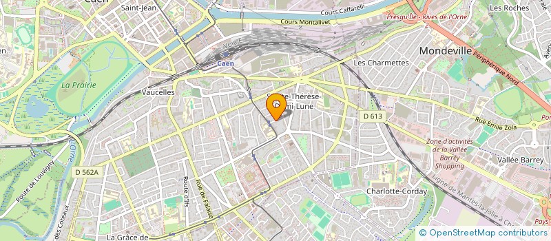 localisation de l'entreprise MONSIEUR SOFIANE DOS SANTOS à CAEN