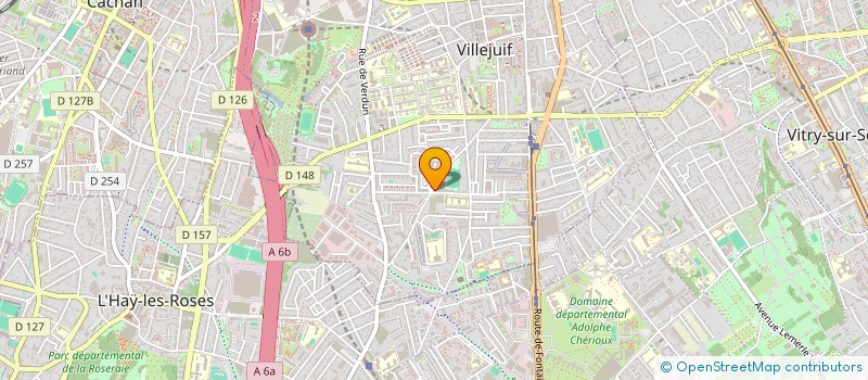 localisation de l'entreprise MONSIEUR SOFIANE DUBOIS  VILLEJUIF