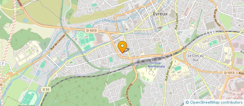 localisation de l'entreprise MONSIEUR SOFIANE EFRALI à EVREUX