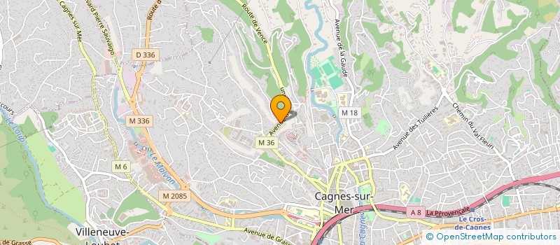 localisation de l'entreprise MONSIEUR SOFIANE EL ABDELLAOUI à CAGNES-SUR-MER