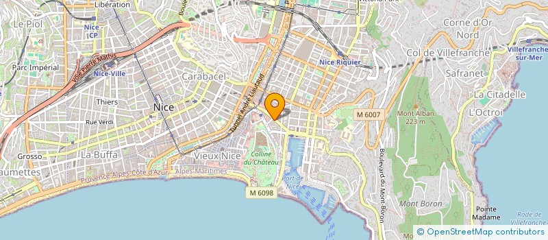 localisation de l'entreprise MONSIEUR SOFIANE EL ASRI  NICE