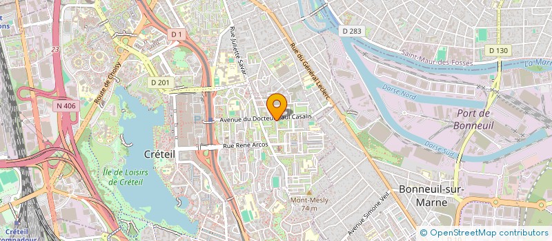 localisation de l'entreprise MONSIEUR SOFIANE EL BOUKABOUTI  CRETEIL