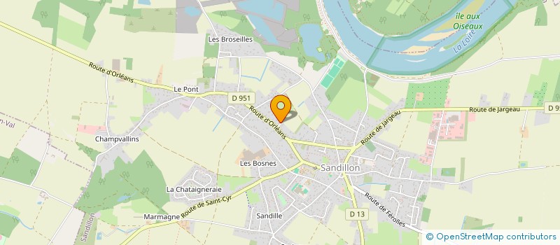 localisation de l'entreprise MONSIEUR SOFIANE EL BOUSSIKHANI  SANDILLON