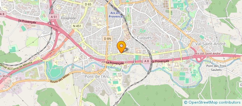 localisation de l'entreprise MONSIEUR SOFIANE EL MASTOURI à AIX-EN-PROVENCE